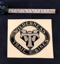 Vintage WTB Wilderness Trail Bikes SUPER - RARE Large Sticker Phoenix Cunningham