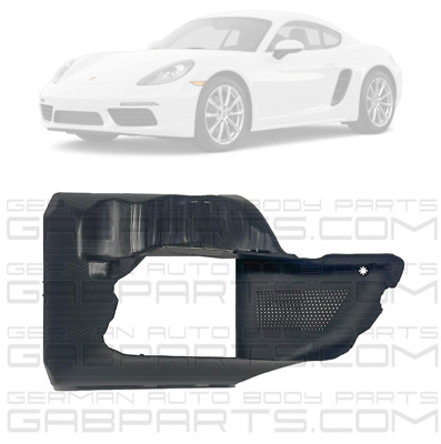 Porsche 718 Brake Air Duct Right Air Intake 982121334BOK1 Boxster Cayman 2017-20
