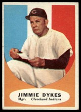 1961 Topps #222 Jimmie Dykes