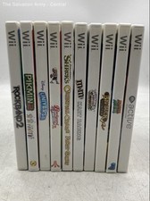 Nintendo Wii Shrek's Carnival Craze Party Video Games And More Lot Of 10