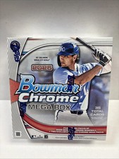 2025 BOWMAN CHROME MLB Baseball MEGA BOX MLB Baseball - New Factory Sealed!