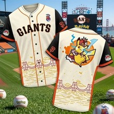 Giants Worlds Pika Baseball Jersey 2026