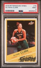 2015 Rittenhouse WNBA #76 Alysha Clark PSA 9 Seattle Storm
