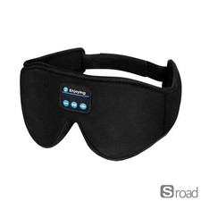 3D Bluetooth Sleep Mask With Built-in Headphones Wireless For Travel Meditation