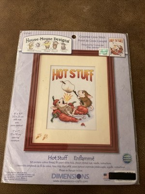 Dimensions. House Mouse Designs. Hot Stuff 8 X 10 . Counted Cross Stitch KitNIP