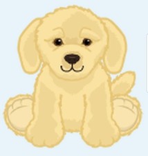 Webkinz Signature Yellow Labrador Retriever golden dog Virtual code messaged