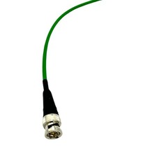 12G HD SDI Cable Mini RG59 BNC To BNC 2 Feet Green Video Connector