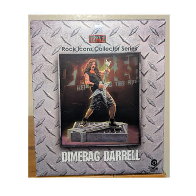  Rock Iconz Dimebag Darrell Pantera Limited Edition Statue Figurine w/ Box
