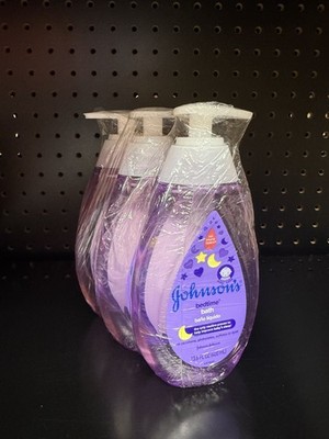 JOHNSONS BABY  BEDTIME BATH 13.6 FL OZ 3PK NO MORE TEARS