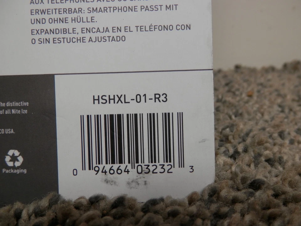 NITEIZE UNIVERSAL RUGGED HOLSTER   FITS 5.7 " X 3 "  INTERNAL CREDIT CARD POCKET - Image 2 of 2