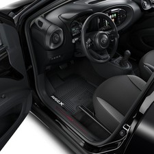 Satz 4-tlg. Fußmatten Gummi Aygo X vorne u. hinten   Orig. Toyota Zubehör