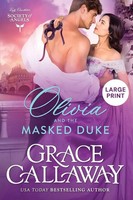 Olivia And The Masked Duke (Large Print) Grace Callaway Taschenbuch Englisch