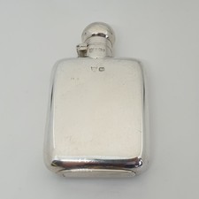Sterling Silber Flachmann G & J W Hawksley Sheffield 1932