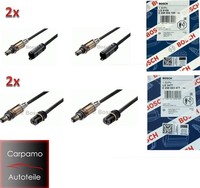 4X Bosch Lambdasonde 0258005109BMW 3Er E46 5Er E39 E60 E38 Z3 M52 M54 0258003477