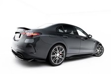 Seitenschweller Ansatz für Mercedes C-Klasse W206 C63 AMG S206 schwarz Schweller Seitenschweller Ansatz für Mercedes C-Klasse W206 C63 AMG S206 schwarz Schweller
