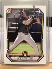 ANDREW FISCHER  BREWERS RC 1st card  2026 BOWMAN PROSPECTS #BP- 149
