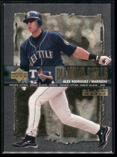 2000 Upper Deck Black Diamond Rookie Edition Alex Rodriguez Diamond Skills #S1