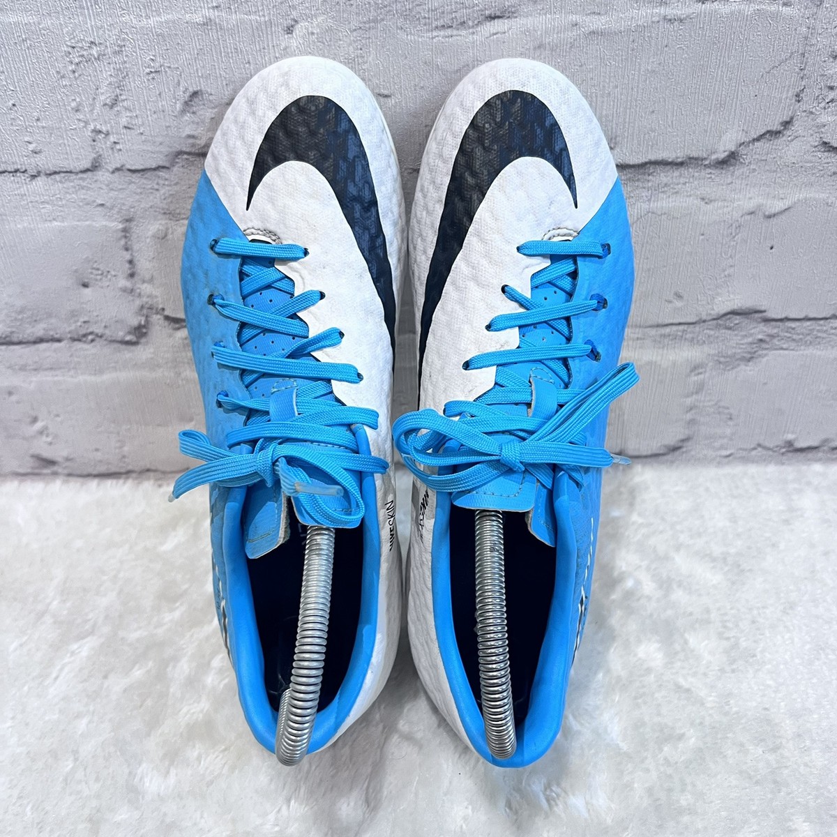 Nike Hypervenom Phelon 3 FG White / Photo Blue Football Boots Uk