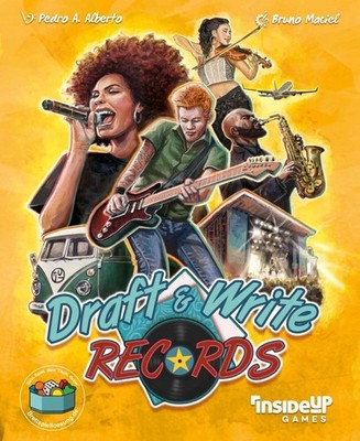 Draft & Write Records Kennerspiel für 1-6 Spielende ab 10 Jahren Neu + OVP DE