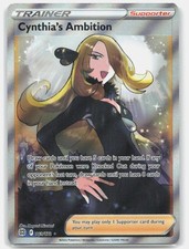 Cynthia's Ambition 169/172 HOLO UR Brilliant Stars Pokemon Lightly Played on eBay