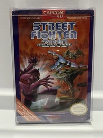 Street Fighter 2010 (Nintendo NES) CIB Complete Mint Condition W Protector