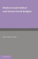 John Cuthbert Lawson | Modern Greek Folklore And Ancient Greek Religion | Buch