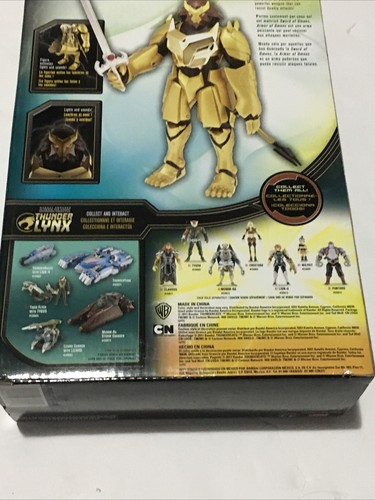 BANDAI Thundercats Thunder Lynx Armor of Omens With Lion-O - Picture 5 of 6