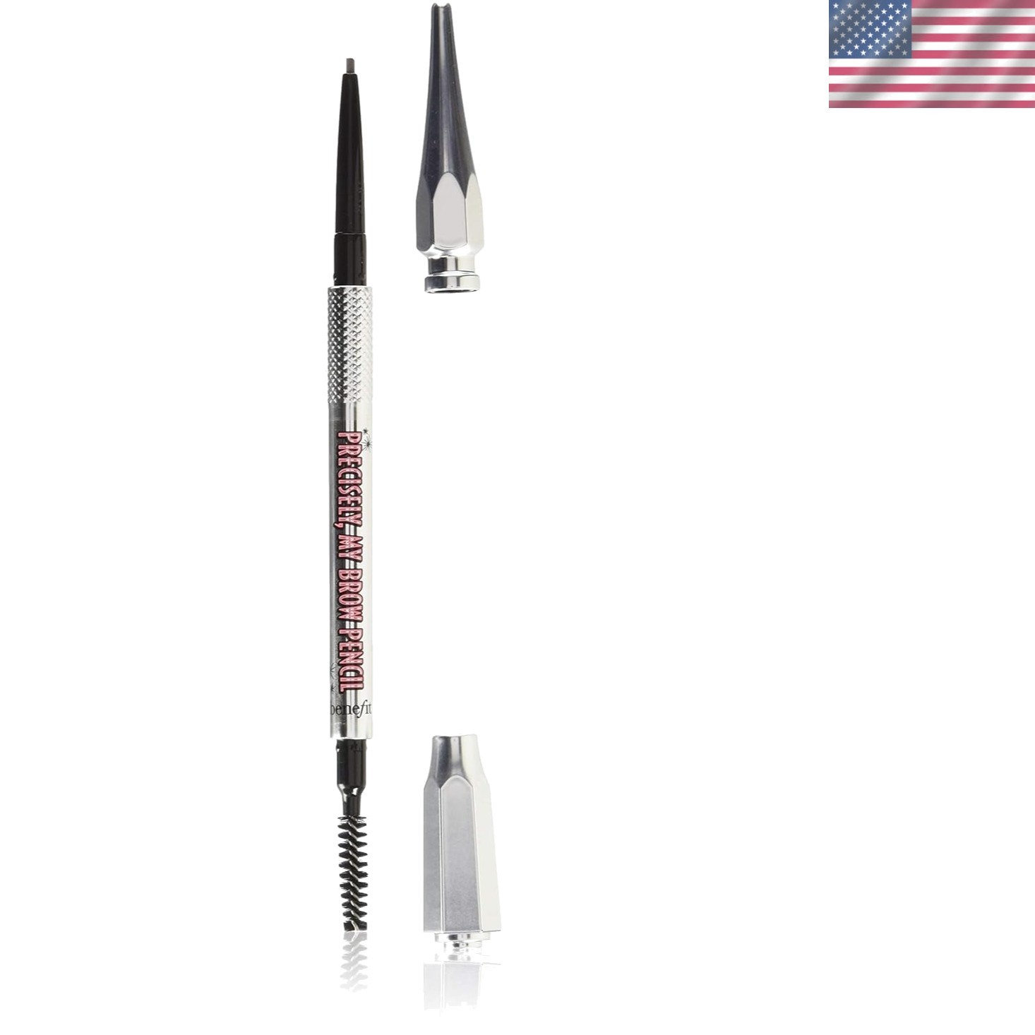 Smudge-Proof Ultra-Fine Brow Pencil - 5 Deep, Perfect for Natural-Finish Brows