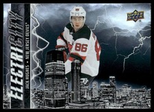 2024-25 Upper Deck ElectriCity Black Parallel Jack Hughes #EC-5