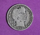 ESTATE FIND 1899-Barber Quarter!! #P33410