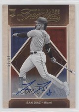 2020 Panini Chronicles Timeless Treasures Signatures 52/59 Isan Diaz Auto 1fh4