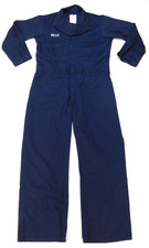 US Navy Utility Coveralls 44 Short Blue P/C USN Work Uniform
