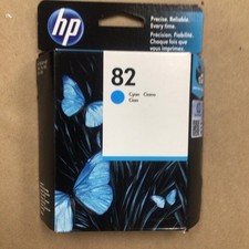 HP 82 Cyan Genuine Original Inkjet Ink Cartridge CH566A for HP