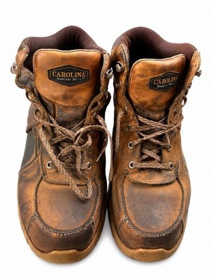 Carolina CA5590 Men s 11 D Composite Toe Leather Work Boots Brown EH