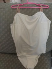 Leotard Cream Colored Size Small Adult Excellent Condition