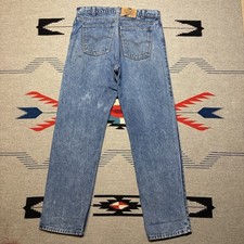 Vintage 70s Levi’s 505 Denim Distressed Jeans Men’s Actual Size 35x32 USA Made