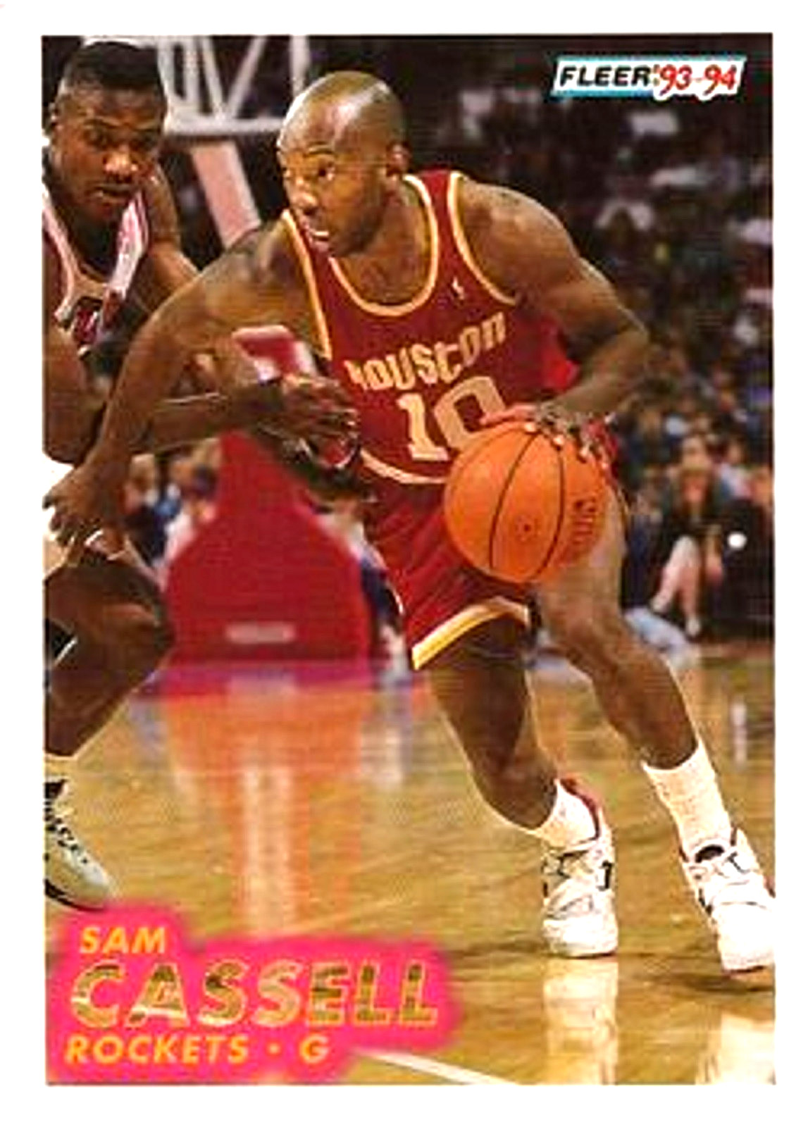 1993-94 Fleer #293 Sam Cassell RC Houston Rockets