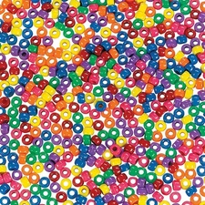 1 Lb. Of Opaque Pony Beads, Craft Supplies, 2000 Pieces