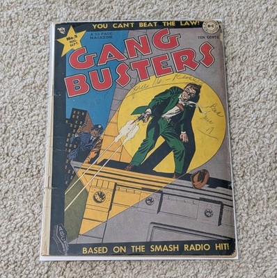 Gang Busters #5 DC Comics Comics Golden Age Pre-Code 1947
