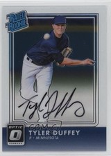 2016 Panini Donruss Optic Rated Rookies Signatures Tyler Duffey #RR-TD Auto 2t7