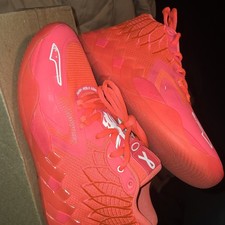 PUMA LaMelo Ball Breast Cancer Awareness Pink Basketball Shoes Men's Size 8