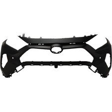 Front Bumper Cover Primed Park Assist Cutout Toyota RAV4 Hybrid 19-21 TO1000452