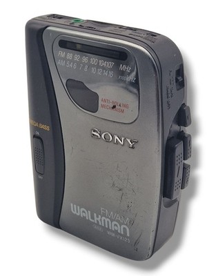  Sony Walkman WM-FX123 Tragbarer Cassette Player Funktioniert getestet 