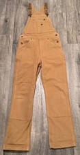 PATAGONIA - IRON FORGE Bib Overalls Mens Size 28 Pants Hemp Brown Small