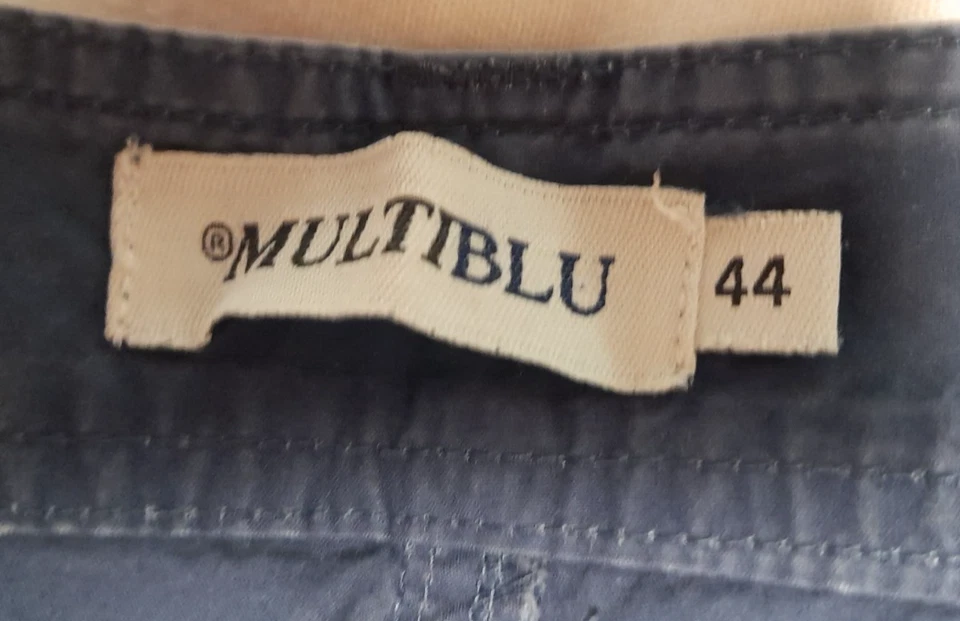 Damen Capri-Hose "Multiblu", 3/4- Bein, Gr. 44, Farbe Blau - Bild 4 von 4