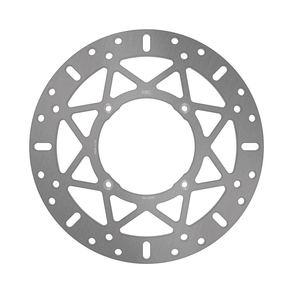 EBC MX/ATV/END Solid FR Brake Disc (3) Front Left for Kawasaki KX 250 K 1995-02