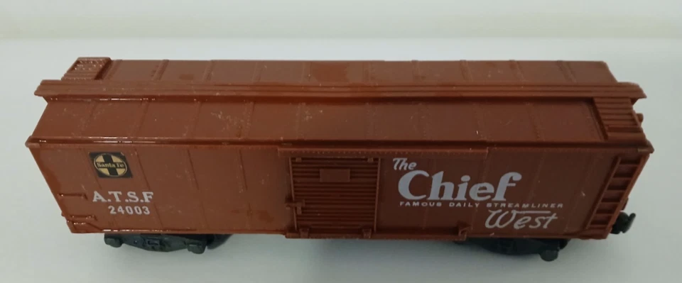 24003 美国传单 ATSF "The Chief" 著名每日 Streamliner West Box 汽车 — 第 3/4 张图片