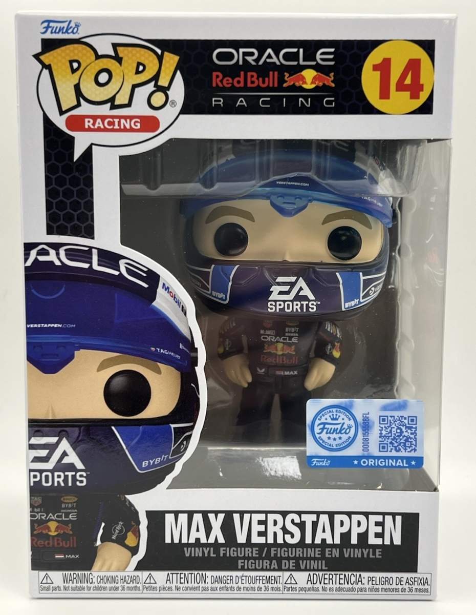 Funko Pop! Max Verstappen with USA Helmet #14 Red Bull F-1
