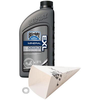 Tusk 156-011-0083 2-Stroke Transmission Oil Change Kit Bel-Ray EXL 10W-40