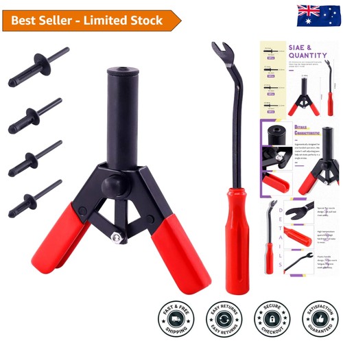 41Pcs Poly Rivet Gun Set with Ergonomic Rivet Remover Tool - Efficient ...
